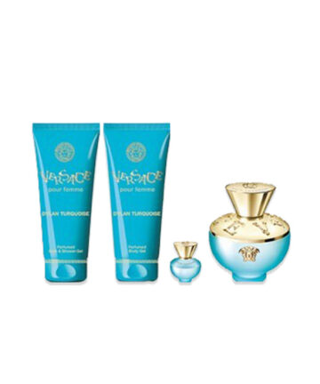 Versace Dylan Turquoise Pour Femme 3.4 oz. Gift Set