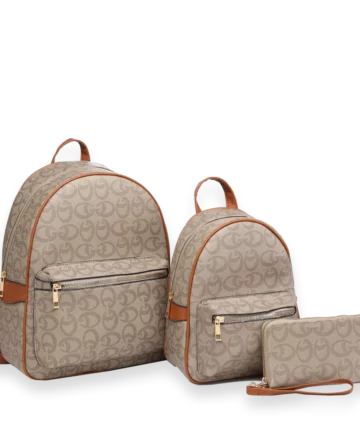 3pc Double CC Backpack