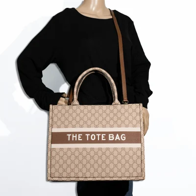 2pc Pattern The Tote Bag with Wallet