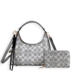 2pc Half Moon Bag-Crossbody with Wallet