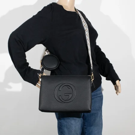 2pc Soho Guitar Strap Crossbody with Coin Holder