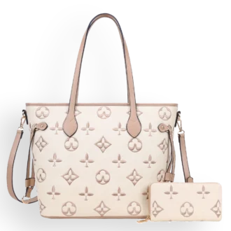 2pc Spade Tote with Wallet