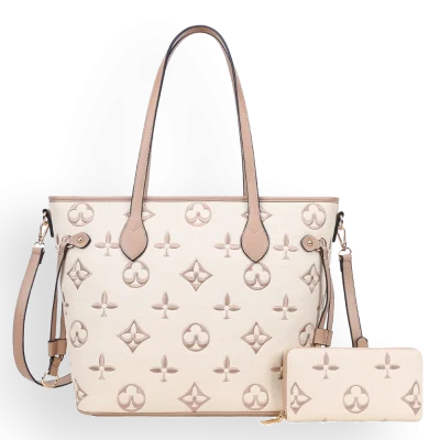 2pc Spade Tote with Wallet