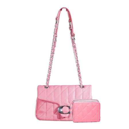 2pc Quilted Crossbod with Wallet