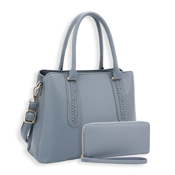2pc Noreen Satchel with Wallet