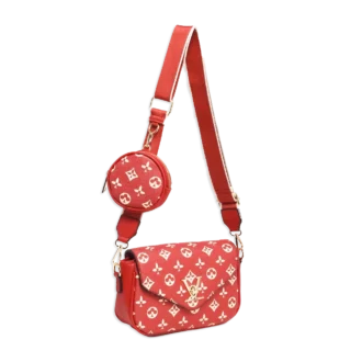 2pc Spade Crossbody with Coin Holder