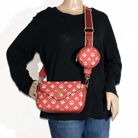 2pc Spade Crossbody with Coin Holder