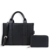 2pc The Medium Tote Bag with Wallet *PU Leather*