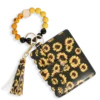 Card Holder with Beaded Wristlet