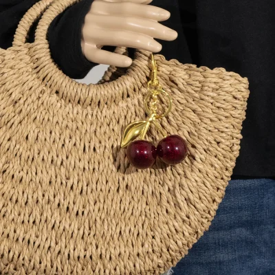 Cherry Handbag Charm - 3 Pack