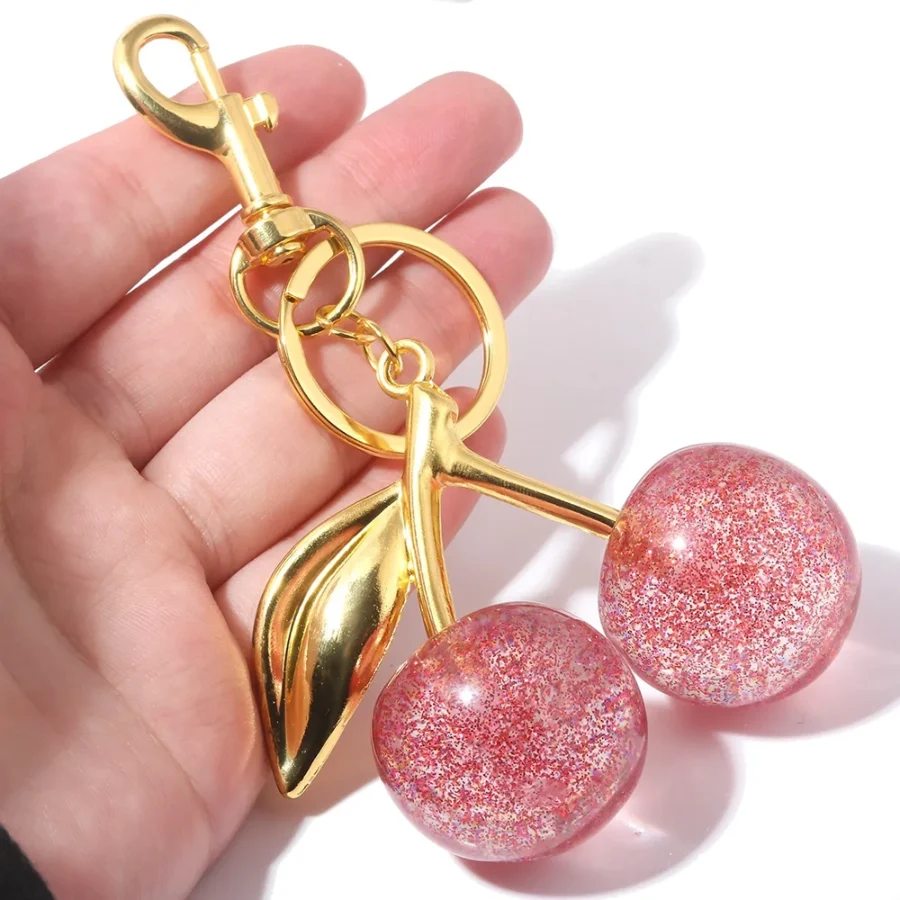 Cherry Handbag Charm - 3 Pack