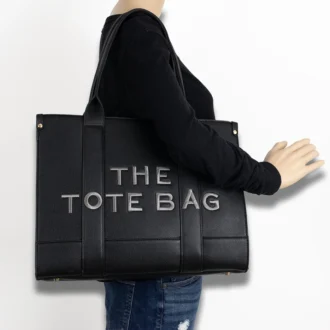 2pc The Leather Tote Bag with Wallet