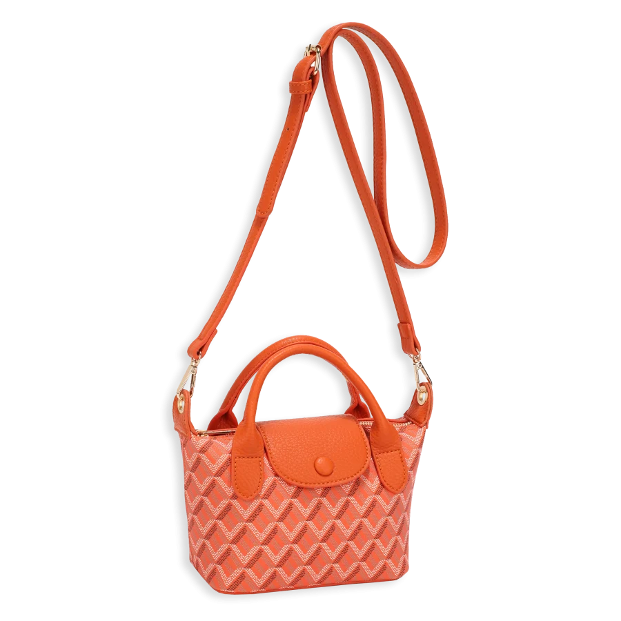V Pattern Crossbody