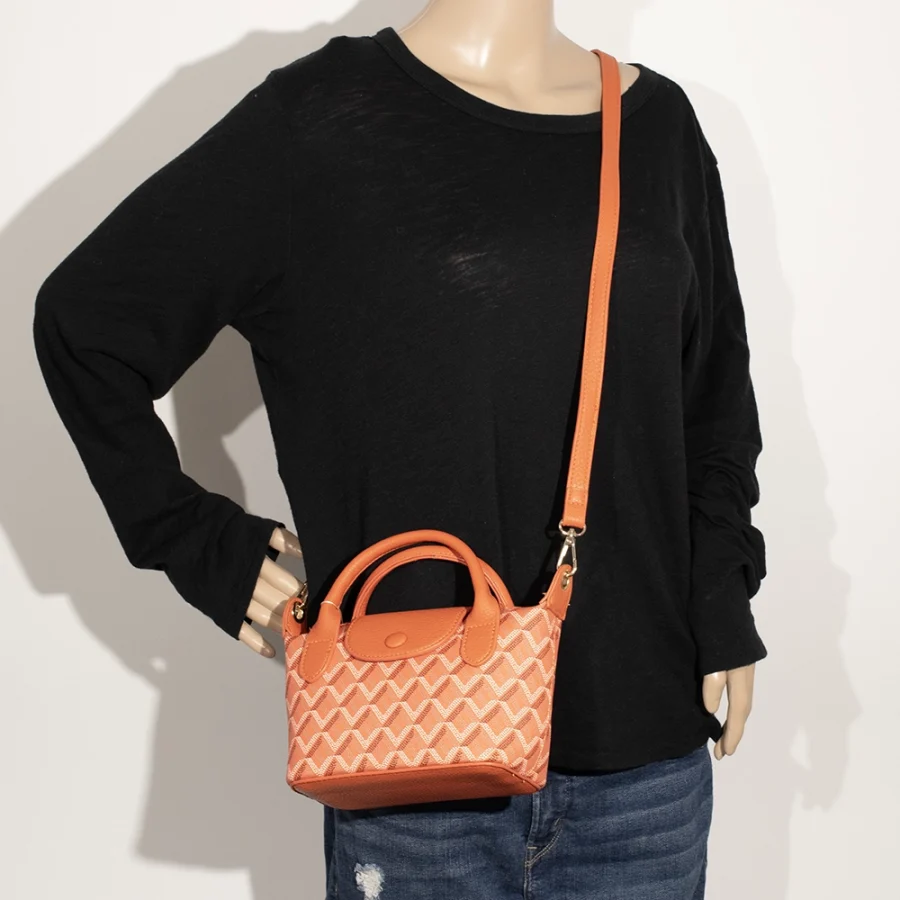V Pattern Crossbody