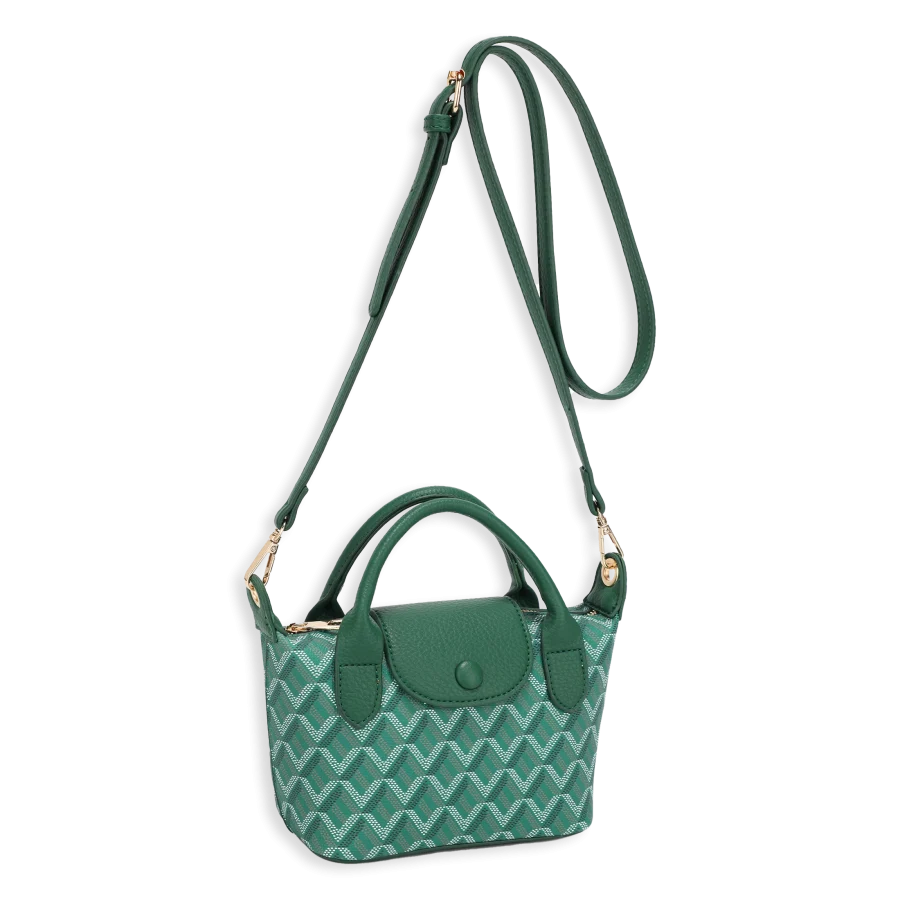 V Pattern Crossbody