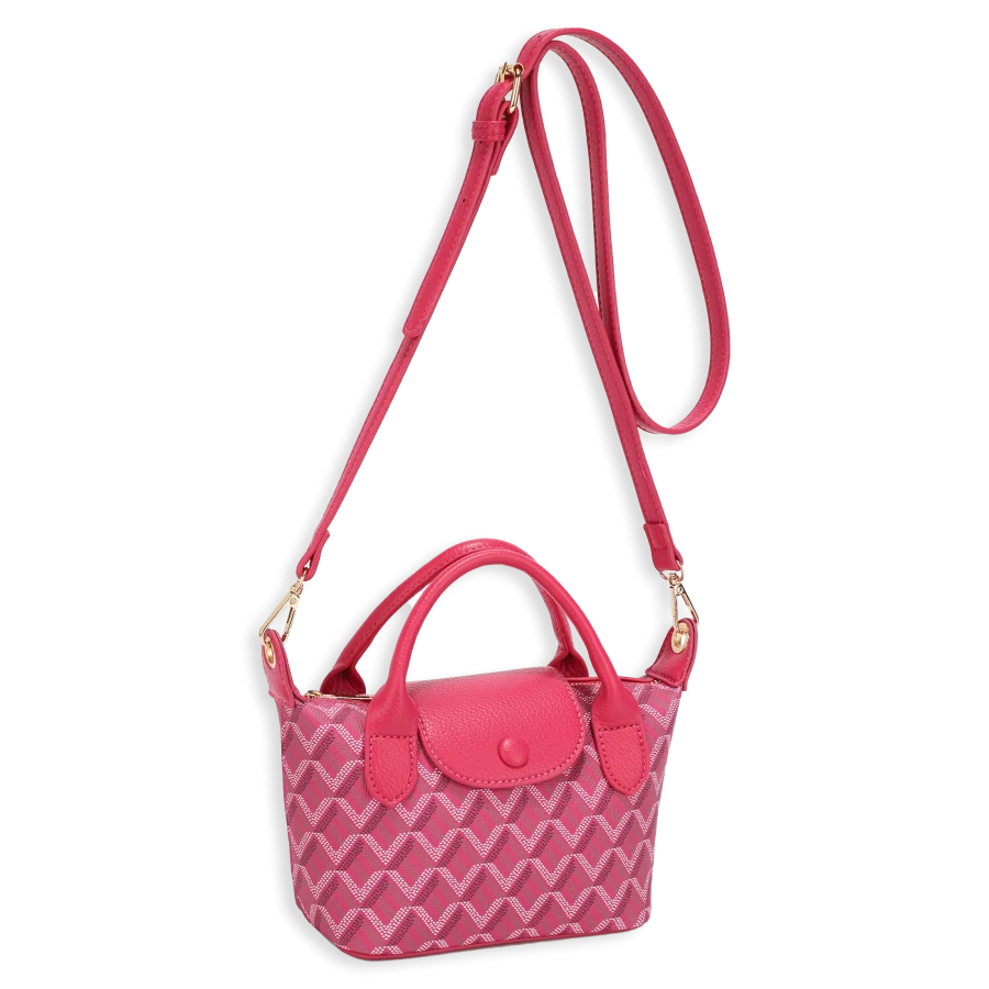 V Pattern Crossbody
