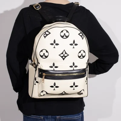 2pc Spade Backpack with Wallet