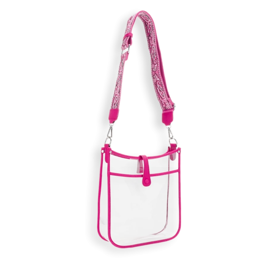 Clear Crossbody with Guitar Strap