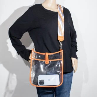 Clear Crossbody with Guitar Strap
