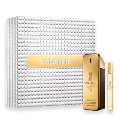 1 Million by Paco Rabanne 3.4 oz. Travel Set