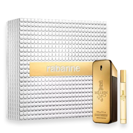 1 Million by Paco Rabanne 3.4 oz. Travel Set