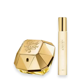 Lady Million by Paco Rabanne 2.7 oz. Travel Set