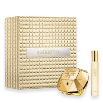 Lady Million by Paco Rabanne 2.7 oz. Travel Set