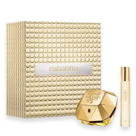 Lady Million by Paco Rabanne 2.7 oz. Travel Set