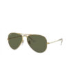 Aviator Classic Gold with Green Classic G-15