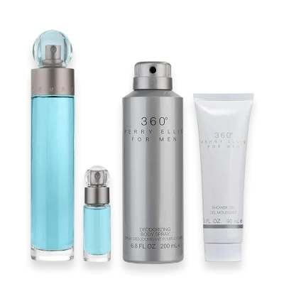 360° for Men Perry Ellis 3.4 oz. Gift Set