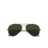 Aviator Classic Gold with Green Classic G-15 polarized