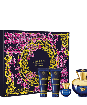 Versace Pour Femme Dylan Blue 3.4 oz. Gift Set