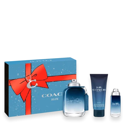 Coach New York Blue 3.3 oz. Gift Set
