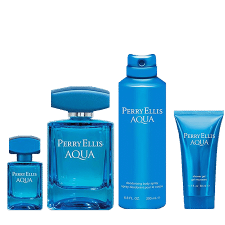 Perry Ellis Aqua 3.4 oz Gift Set