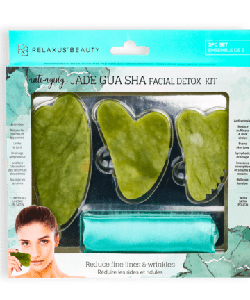 Jade Gua Sha Facial Detox Kit