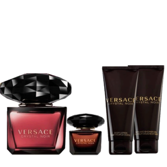 Versace Crystal Noir 3 oz Giftset