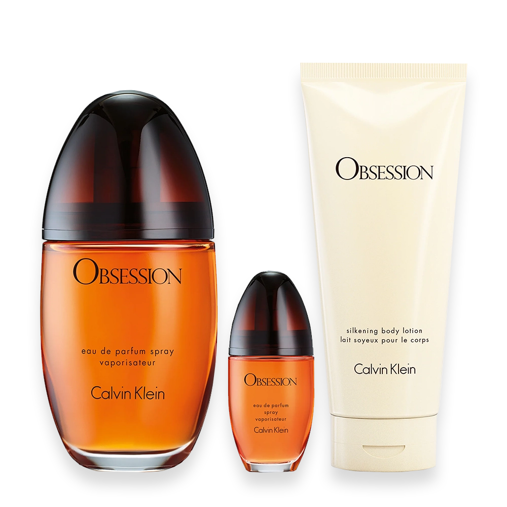 Obsession for Women by Calvin Klein 3.3 oz. Gift Set