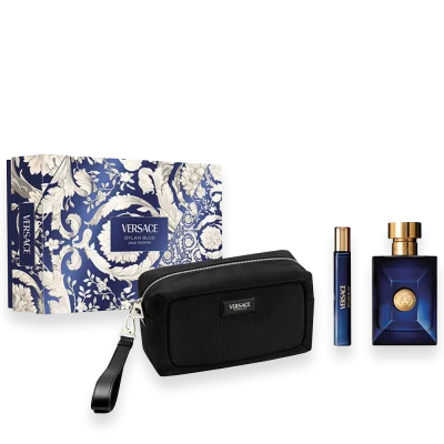 Versace Pour Homme Dylan Blue 3.4 oz. Gift Set