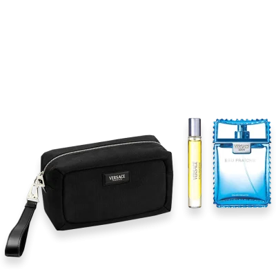 Versace Man Eau Fraiche 3.4 oz. Gift Set
