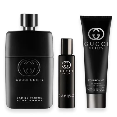 Gucci Guilty EDP Pour Homme 3 oz. Gift Set