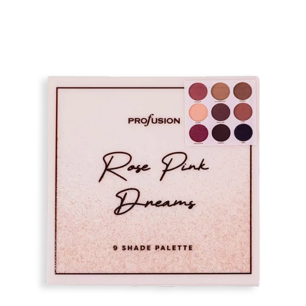 Profusion Cosmetics Rose Pink Dreams 9 Shade Palette
