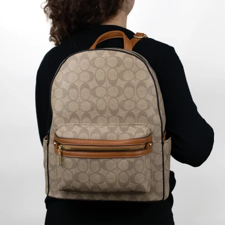 2pc Double CC Backpack with Wallet