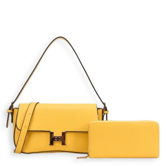 2pc H Crossbody with Wallet