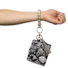 Card Holder with Beaded Wristlet