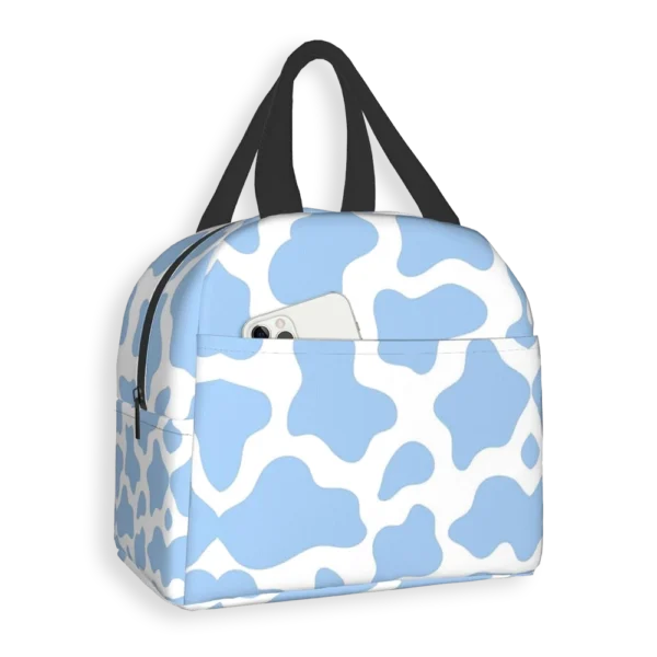 Cow Print Lunch Bag