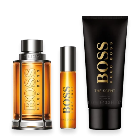 Boss The Scent by Hugo Boss 3.3 oz. Gift Set