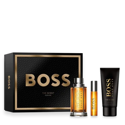 Boss The Scent by Hugo Boss 3.3 oz. Gift Set
