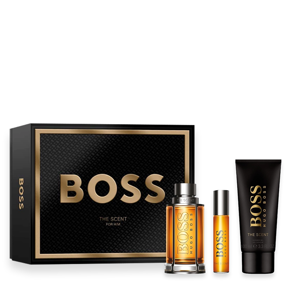 Boss The Scent by Hugo Boss 3.3 oz. Gift Set