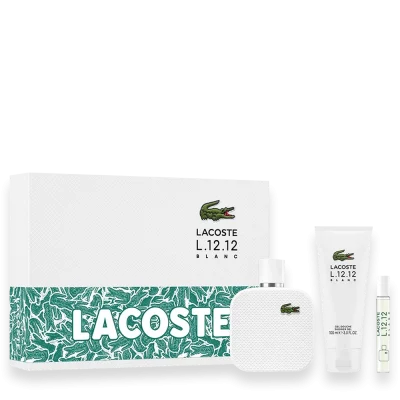 Lacoste L.12.12 Blanc Pure 3.3 oz. Gift Set
