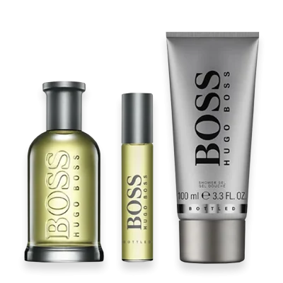 Boss Bottled by Hugo Boss 3.3 oz. Gift Set